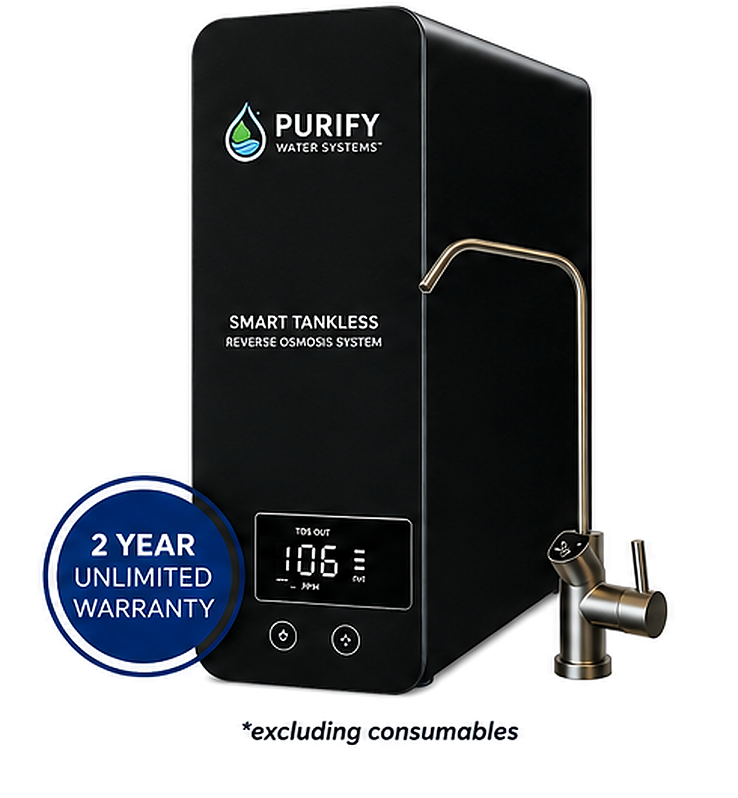 Purify Smart Tankless Reverse Osmosis System equipment