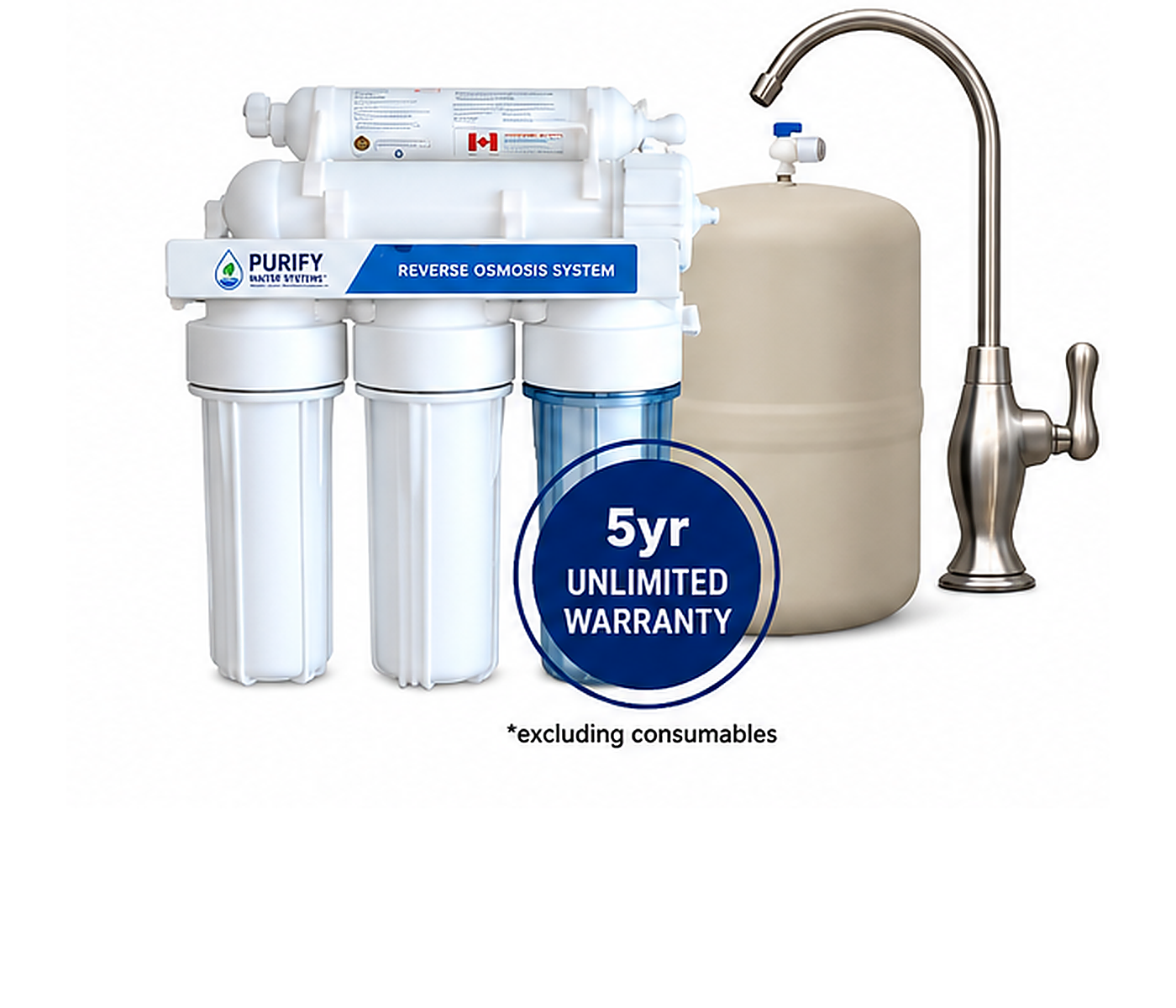Purify Superior Reverse Osmosis System equipment